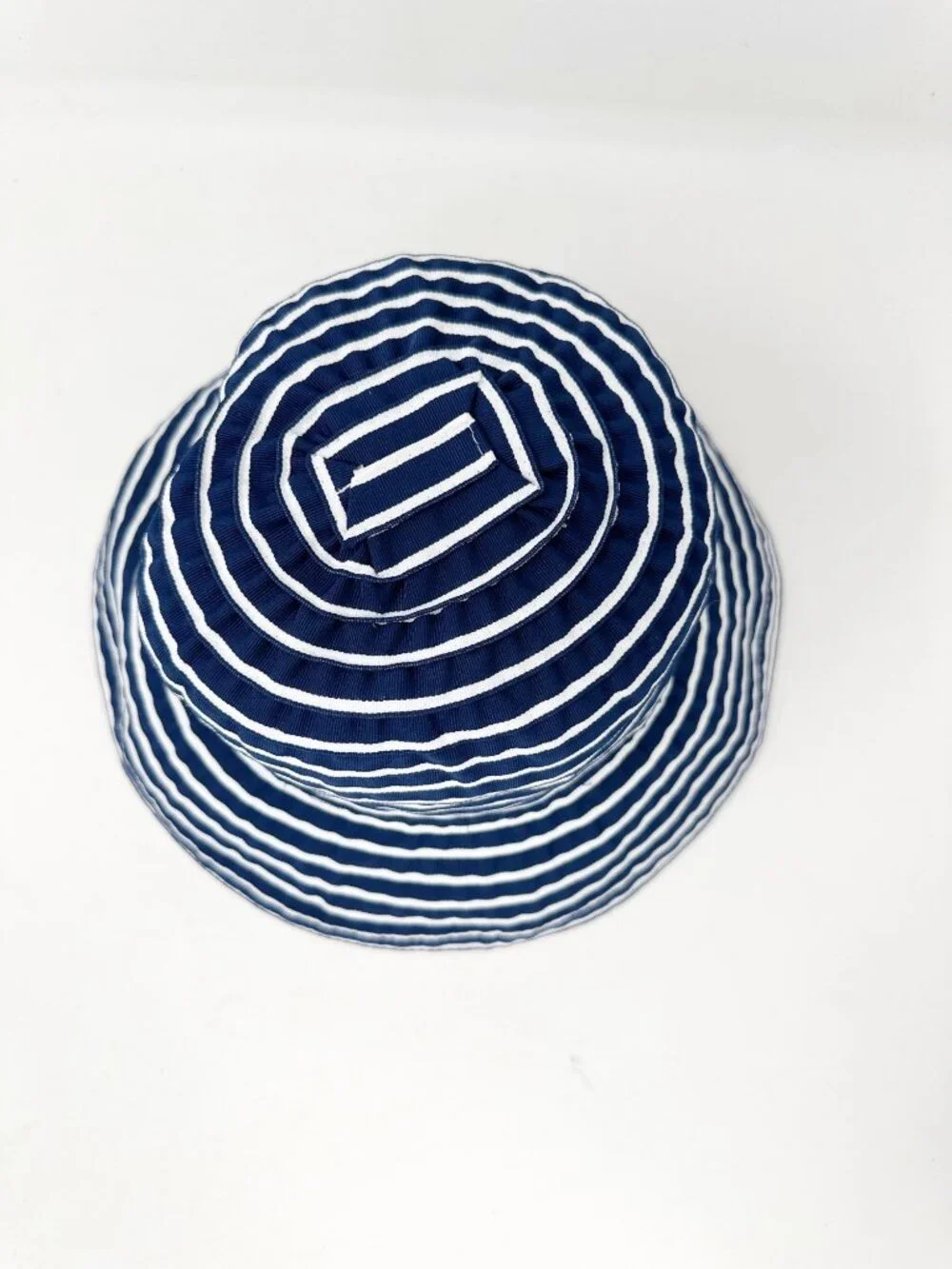 San Diego Hat Co Packable Sun Hat Navy White Stripe Beach Travel Bucket Hat